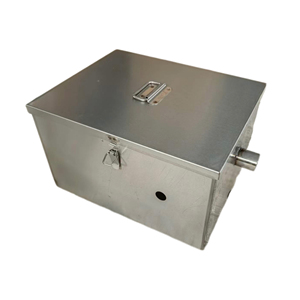 VICTORY Équipement de protection de l'environnement en acier inoxydable 201 personnalisé Piège à graisse et séparateur huile-eau pour restaurant d'hôtel - Product Image 1