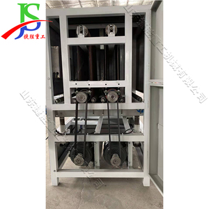 Lijadora de banda ancha de rastrojo blanco de madera maciza puerta de madera armario imprimación máquina lijadora máquina pulidora plana - Product Image 4