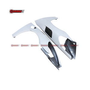 Offre Spéciale : Kit Carrosserie en Fibre de Carbone Sec Style GT4RS pour Porsche 718 – Lame de Pare-chocs Avant, Aile et Spoiler - Product Image 4