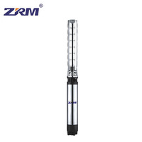 6SS17 12-7.5 6 pouces 10HP 7500W 380V Haute Pression 22m 3/h Grand Débit Puits Profond Submersible Pompe À Eau Pour Application Industrielle