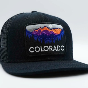 Casquette de camionneur personnalisée avec étiquettes tissées, patch brodé 3D, casquette snapback et casquettes de baseball - Product Image 6