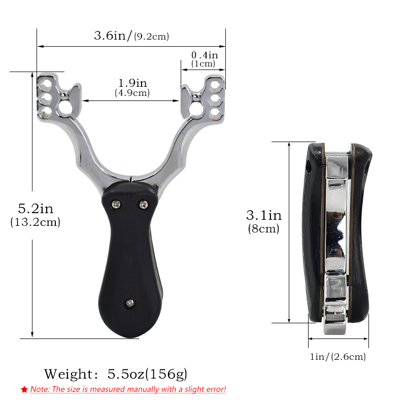 Piaoyu Slingshot Metal Laser Infrared Slingshot Rubber Band Clip Slingshot Outdoor Hunting Competitive Catapult Toy 27055113930 - View #4