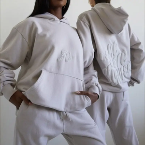 Sweat-shirts pour femmes 500 g/m², impression 3D personnalisée, coupe oversize, manches longues, sweat à capuche pour femmes, sweat-shirt décontracté pour la gym, pour femmes. - Product Image 1