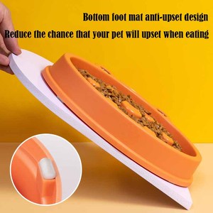 Mangkuk Makan Anjing Ramah Lingkungan yang Lucu untuk Anak Anjing Ras Kecil/Sedang dan Pemakan Cepat, Desain Puzzle untuk Memperlambat Makan - Product Image 4