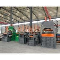 Presse verticale hydraulique 20 tonnes pour le recyclage des déchets de papier, carton, plastique, aluminium, acier inoxydable – Machine compacteuse énergétique