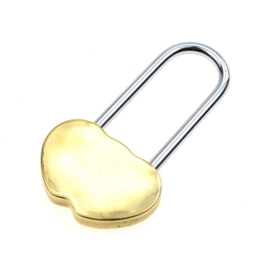 กุญแจล็อค YH1027 ทนทาน สลักลายหัวใจคู่ ล็อคเพื่อความปลอดภัย ของขวัญแต่งงาน ของขวัญสำหรับคนรัก กุญแจแห่งความรัก กุญแจสำหรับเทศกาล กุญแจสำหรับโฆษณา - Product Image 2