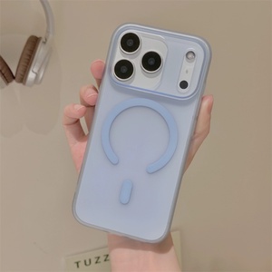 เคสโทรศัพท์แบบแข็งใสกันกระแทก ผลิตจากพลาสติก PC  ผิวด้านแบบแม่เหล็ก สำหรับ iPhone 17 16 15 14 Plus 13 12 11 Pro Max - Product Image 6