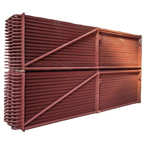 جهاز التسخين الفائق وإعادة التسخين لمحطة الطاقة جديد مقتصد غلاية أنبوب زعنفة عمودي - Product Image 1