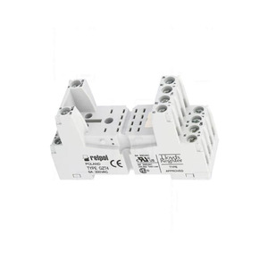 Relpol Gzt4 Relay <b>Socket</b> | 14 Pin, Din Rail Mount, 6a 250v, for Industrial Control Building - Product Image 1