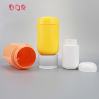 Pot en HPET de qualité alimentaire coloré 230ML300ML550ML750ML1000ML1200ML, pot pour poudre de protéines, boîte à noix avec bouchons à vis