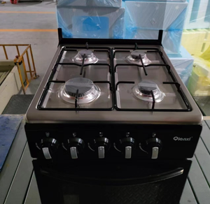 Cucina a gas indipendente a 4 fuochi con forno, fornello a gas multifunzione indipendente con piano cottura e forno - Product Image 2