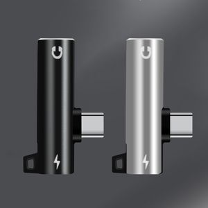 Adaptor Audio USB C 2-in-1 Tipe C 3.5mm Baru, Pembagi Audio Aux Jack untuk Earphone, Output DC untuk Pengisian Daya & Mendengarkan/Panggilan dengan Headphone - Product Image 5
