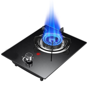 Estufa <span class=keywords><strong>de</strong></span> <span class=keywords><strong>Gas</strong></span> <span class=keywords><strong>de</strong></span> un Solo Quemador con Placa <span class=keywords><strong>de</strong></span> Vidrio Templado Negro y Perillas <span class=keywords><strong>de</strong></span> Seguridad, Cocina <span class=keywords><strong>de</strong></span> <span class=keywords><strong>Gas</strong></span> Integrada para <span class=keywords><strong>Cocinas</strong></span> <span class=keywords><strong>Modernas</strong></span> - Product Image 6