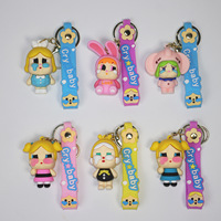 CryBaby Frozen caja ciega figurita llavero PVC juguete mochila colgante accesorio Mini moda 1/12 escala