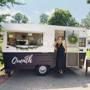 Remorque alimentaire mobile 2025, voiture de restauration, chariot à hot-dogs glacés, kiosque de vente ambulante, stands de nourriture mobiles - Product Image 1