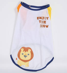 Hersteller Direkt verkauf Doggy <span class=keywords><strong>Love</strong></span> Atmungsaktive Katze Mesh Kleidung Cartoon Nette Hunde weste Hunde kleidung - Product Image 1