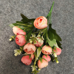 Bouquets <span class=keywords><strong>de</strong></span> <span class=keywords><strong>fleurs</strong></span> artificielles <span class=keywords><strong>de</strong></span> haute qualité, faits à la main, en forme <span class=keywords><strong>de</strong></span> sachets <span class=keywords><strong>de</strong></span> thé <span class=keywords><strong>de</strong></span> <span class=keywords><strong>printemps</strong></span>, pour mariage, rentrée scolaire, style Instagram, <span class=keywords><strong>fleurs</strong></span> populaires - Product Image 1