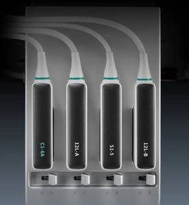 Échographe mobile SonoScape X10/E10 sur chariot, machine à ultrasons noir et blanc avec 3 sondes/système d'échographie vétérinaire - Product Image 6