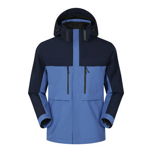 Veste à capuche softshell design pour hommes et femmes, nouvelle veste à capuche professionnelle coupe-vent et imperméable pour l'alpinisme et les activités de plein air - Product Image 3