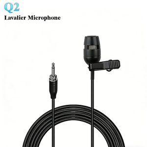 Micrófono Profesional <span class=keywords><strong>UHF</strong></span> para Enseñanza, Canto, Actuaciones en Escenario, Mini Micrófono de Solapa Lavalier - Product Image 1