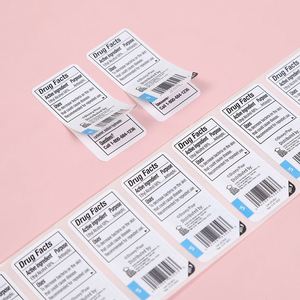 Etiqueta Adhesiva de Marca Privada, Diseño Personalizado, Brillante, Cosmética, Resistente a los Arañazos, Directo de Fábrica, Venta al Por Mayor - Product Image 2