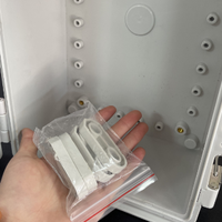 Boîtier de commande électrique étanche IP65 en plastique ABS PC avec conception durable et sécurisée pour la protection des disjoncteurs