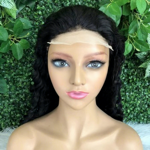 Parrucca Corta Liscia con Onde Profonde 5x5 in Capelli Umani Veri Naturali, Senza Colla, con Frontale in Pizzo HD, per Uso Quotidiano Femminile, Vendita all'Ingrosso - Product Image 3