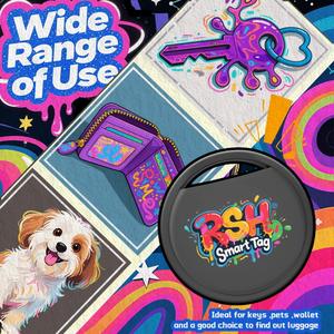 Traceur Bluetooth Apple Find My pour animaux de compagnie, mini localisateur GPS, chercheur de clés, anti-perte, compatible iOS, suivi en temps réel, batterie 6 mois - Product Image 3