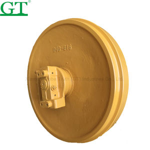 D5G Idler Bulldozer D6R depan Idler D85ess 2 Idler Undercarriage suku cadang mesin konstruksi - Product Image 3