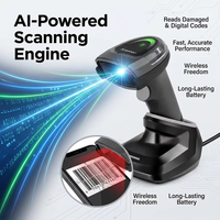 Escáner de Código de Barras Inalámbrico 2D Yokoscan BWHS-28 AI PRO 2026 con Sensor CMOS, Interfaz USB y 2 Años de Garantía para Almacenamiento de Alta Gama