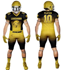 Uniforme d'équipe de football américain pour jeunes avec sublimation personnalisée - Product Image 1