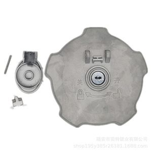 ชุดประกอบฝาถังน้ำมันเดนเน็ตต์ 11103010-T0501 สำหรับลิคิ ไป่หลง อลูมิเนียมอัลลอย พลาสติก ล็อค - Product Image 4