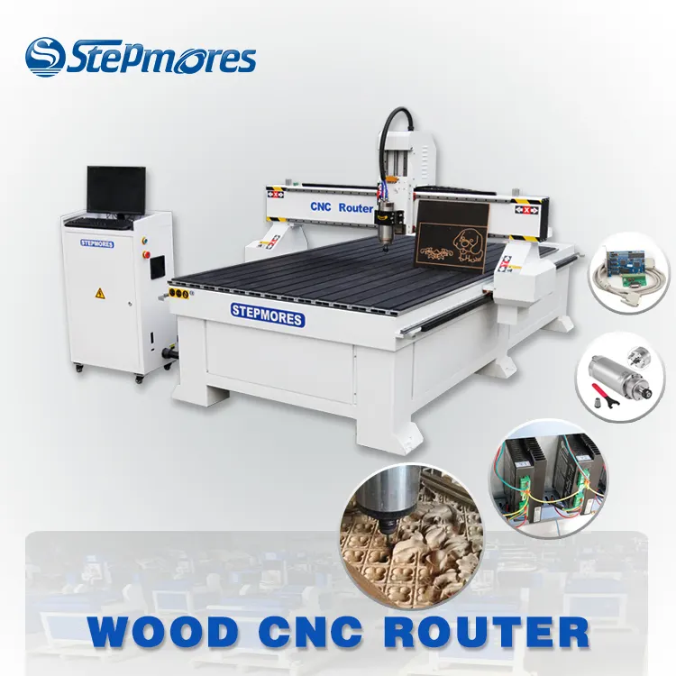 cheap price 1300*2500mm cnc router 4*8f wood router for wood cutting engraving
