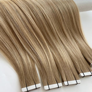 Extensions de cheveux à bandes adhésives de qualité salon de luxe, invisibles, professionnelles, double trame, cheveux chinois Remy 100% alignés sur la cuticule, 18-24 pouces - Product Image 4