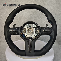 Nouveau volant tout cuir pour BMW Série 1 à 7 et Série X Compatible avec les modèles F10 F30 F02 F15 E70 E71 E90 E93