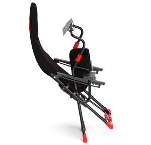 Foldable Race Car Simulator Holder Seat Frame Home Driving Game <strong>Steering</strong> <strong>Wheel</strong> with Screen Holder <strong>Pedal</strong> Stand with Chair Bracket - Product Image 4