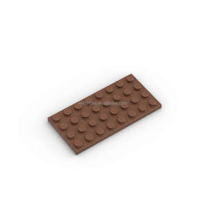 Placa n. ° 3035, 4x8 tachuelas, placa de ladrillos de construcción clásica, accesorios de plástico DIY, bloques de construcción de montaje a granel - Product Image 4