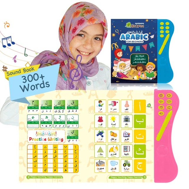 Arabic English Language Translation Device Audio E-Book Reader Story Books Coran Talking Pen for Children Cantonese French