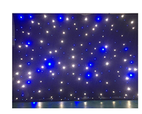 Divertissement de mariage Vente chaude 3D Infinity LED STAGE LIGHT et toile de fond de mariage pour Disco Concert Theater