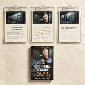 La fille sur le train de Paula Hawkins - Un thriller psychologique qui vous gardera en suspente jusqu'à la dernière page - Product Image 2