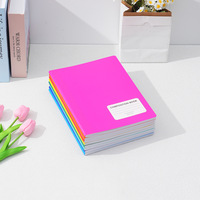 Carnet à couverture souple quadrillé pour étudiant, lot de 8 cahiers d'exercices B5, journal de réunion de bureau, carnet personnalisé cousu à la main, vente en gros