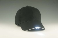 RongGuang venta al por mayor producto caliente personalizado Led buena calidad Protección Solar 100% algodón gorra de béisbol gorra Led