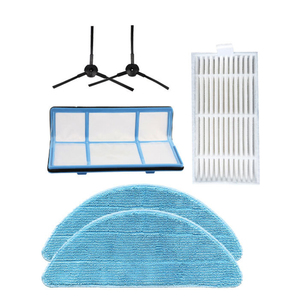 Juego de Piezas de Repuesto para Aspiradora Robótica <span class=keywords><strong>ILIFE</strong></span> V3 V3S V5 V5S V5S Pro V50 V55: Filtro Principal, Cepillos Laterales, Mopa, HEPA, Accesorios para el Hogar - Product Image 1
