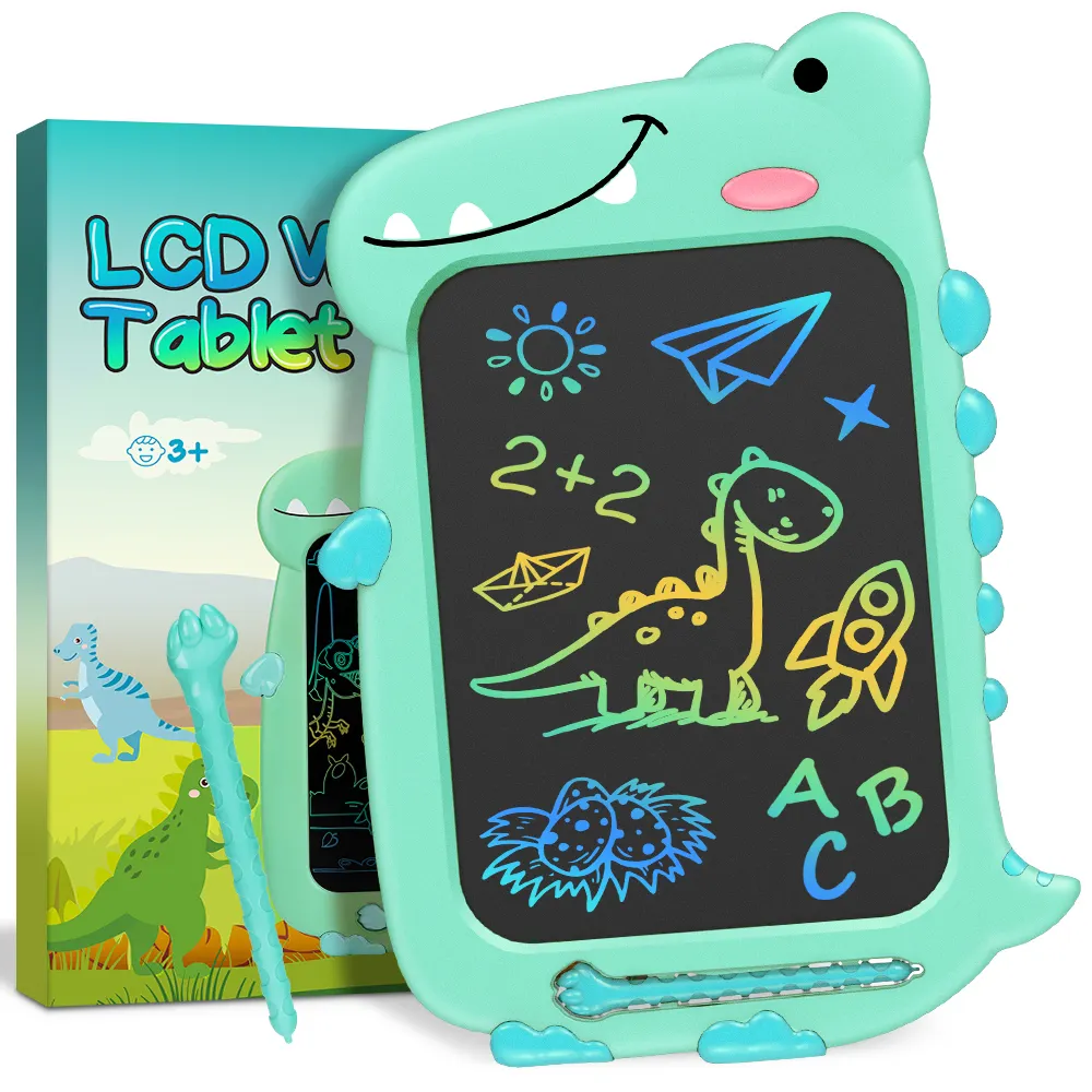2023 Cartoon Magnetic LCD Writing Board Wholesale Educational Toys for Kids