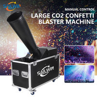 Sailwin haute qualité électrique DJ mariage confettis canon contrôle manuel DMX papier CO2 souffler Machine Applicable pour les fêtes à la maison
