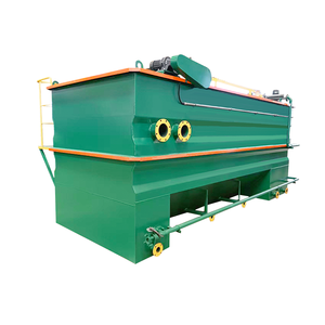 Unidad de máquina de flotación por aire disuelto (DAF) con motor PLC y recipiente a presión, con raspador de acero al carbono para recogida de aceite espeso y núcleo de motor. - Product Image 1