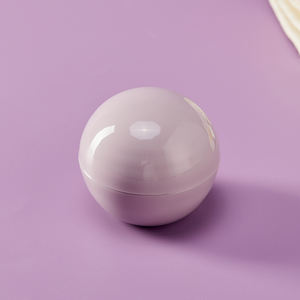 Pots de crème en forme de boule de couleur violette personnalisée PP emballage de crème lotion pour soins pour bébé 50ml joli pot de crème pour le visage pour enfants double couche - Product Image 5