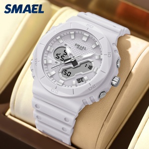 นาฬิกาควอตซ์ดิจิตอลแฟชั่นสำหรับผู้ชายรุ่นใหม่ล่าสุด SMAEL 8120 นาฬิกาอเนกประสงค์กันน้ำ นาฬิกาสปอร์ตโครโน - Product Image 1