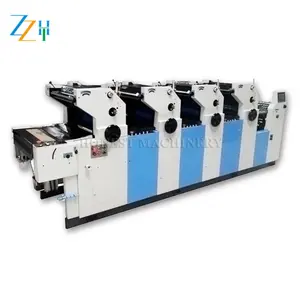 Time Saving Offset Printer Paper / Offset Printer 4 Color Printing Machine / Offset Printing Machine