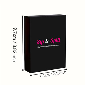 Jeu <span class=keywords><strong>de</strong></span> cartes en carton personnalisable entièrement en anglais, jeu <span class=keywords><strong>de</strong></span> boisson avec bataille à deux joueurs et multijoueur, et emballage en boîte colorée - Product Image 4